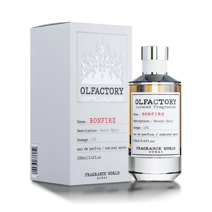Olfactory Bonfire Fragrance World 100ml Eau de Parfum