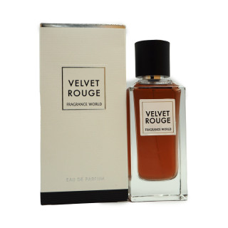 Velvet Rouge 100ml Fragrance World - Perfume Unissexo